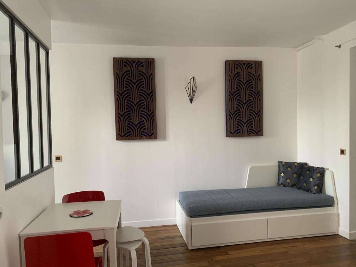Studio Perfect For 2 Adults And 1 Kid, And Up To 2 Kids - Jourdain 20E, 25Mn To Louvre Via Line M11 Paris Exterior foto