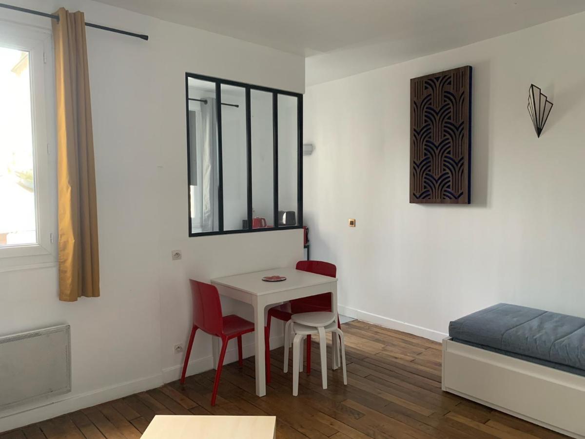 Studio Perfect For 2 Adults And 1 Kid, And Up To 2 Kids - Jourdain 20E, 25Mn To Louvre Via Line M11 Paris Exterior foto