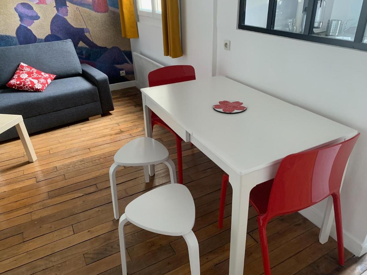 Studio Perfect For 2 Adults And 1 Kid, And Up To 2 Kids - Jourdain 20E, 25Mn To Louvre Via Line M11 Paris Exterior foto