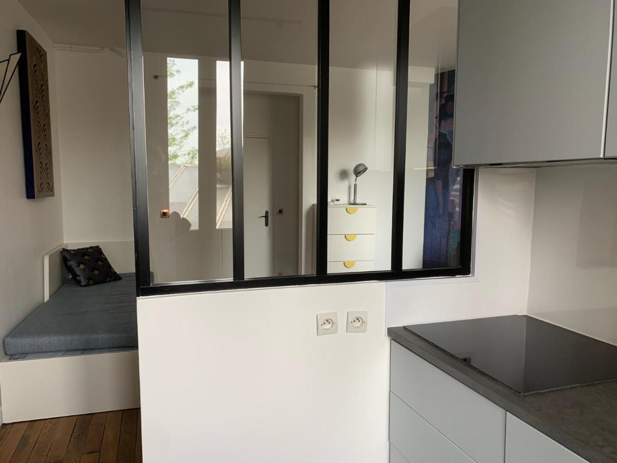 Studio Perfect For 2 Adults And 1 Kid, And Up To 2 Kids - Jourdain 20E, 25Mn To Louvre Via Line M11 Paris Exterior foto