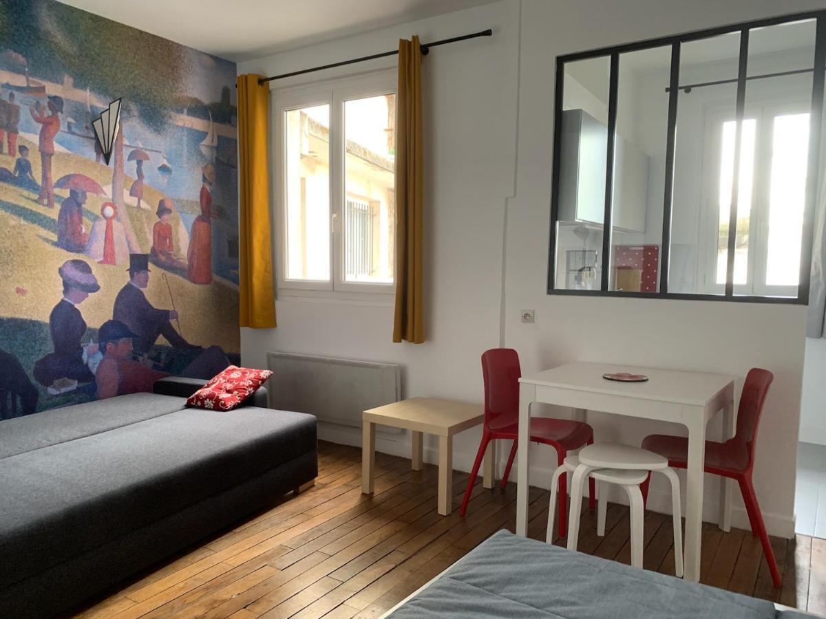 Studio Perfect For 2 Adults And 1 Kid, And Up To 2 Kids - Jourdain 20E, 25Mn To Louvre Via Line M11 Paris Exterior foto